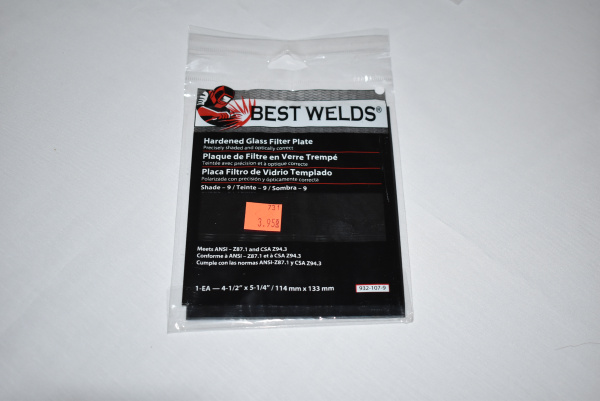 Best Welds 4x5 Hardened Glass Welding Lens Shade #10 [L040]